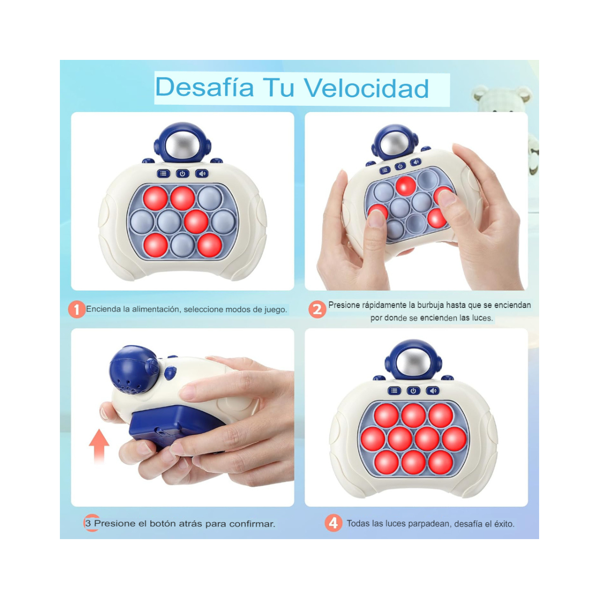 Máquina de burbujas juego Interactivo