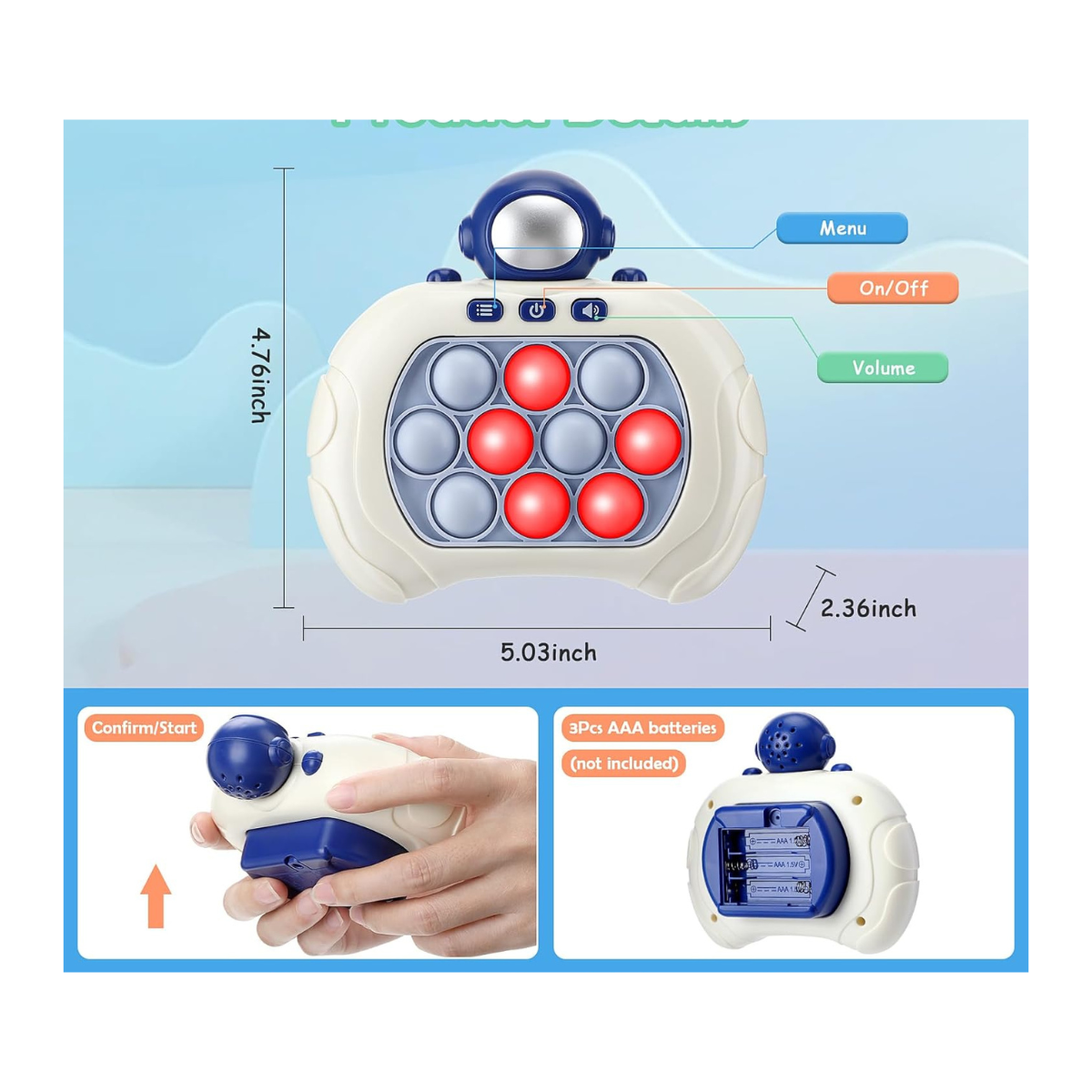 Máquina de burbujas juego Interactivo