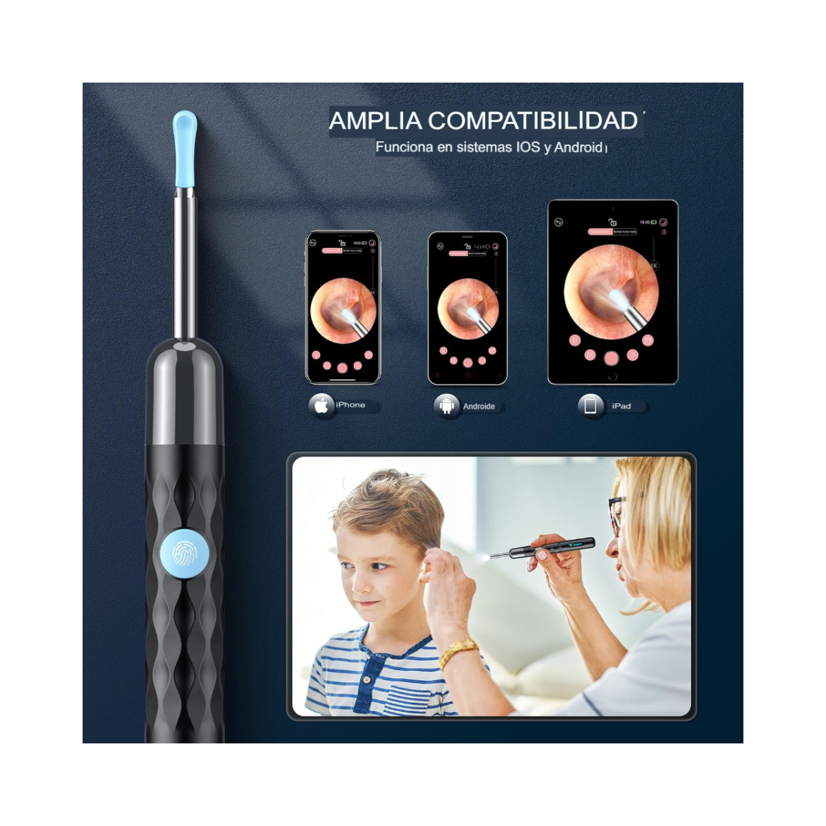 Cámara de Eliminación de Cerumen de Oído