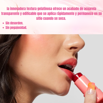 Cepillo Alisador + Tinta Labios Jelly